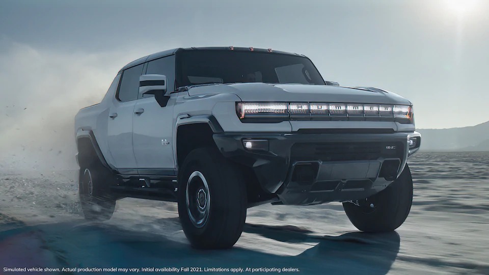 En abril se presentará la nueva Hummer EV, la pickup eléctrica de General Motors