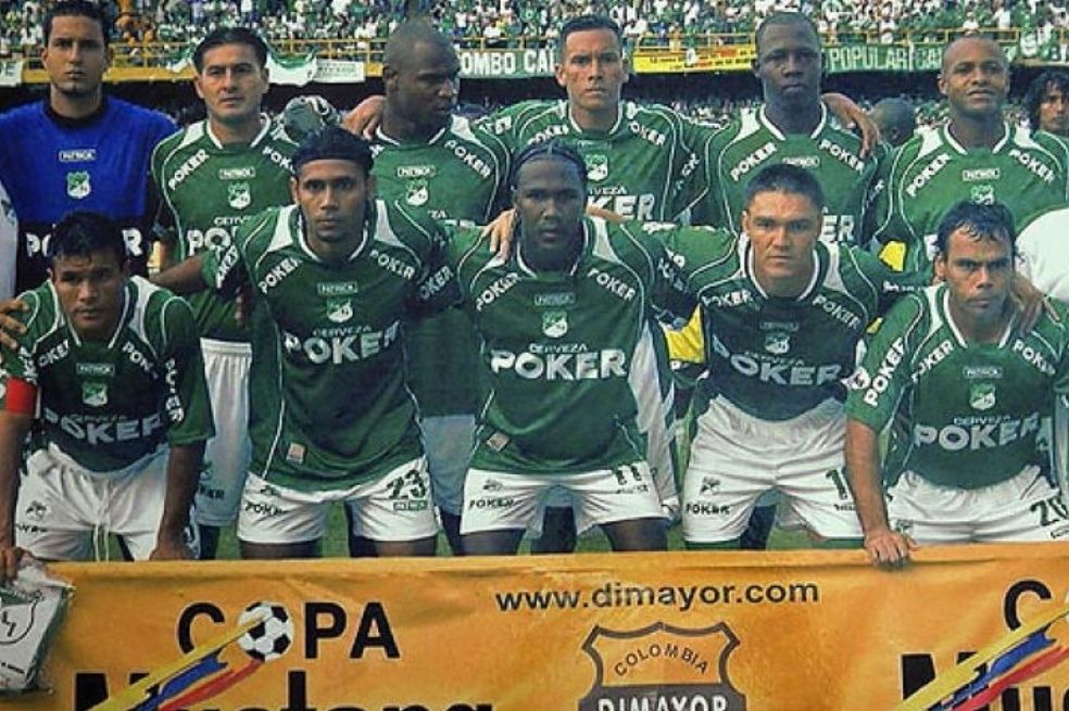 Fotos de las nóminas que han salido campeonas con Deportivo Cali.
