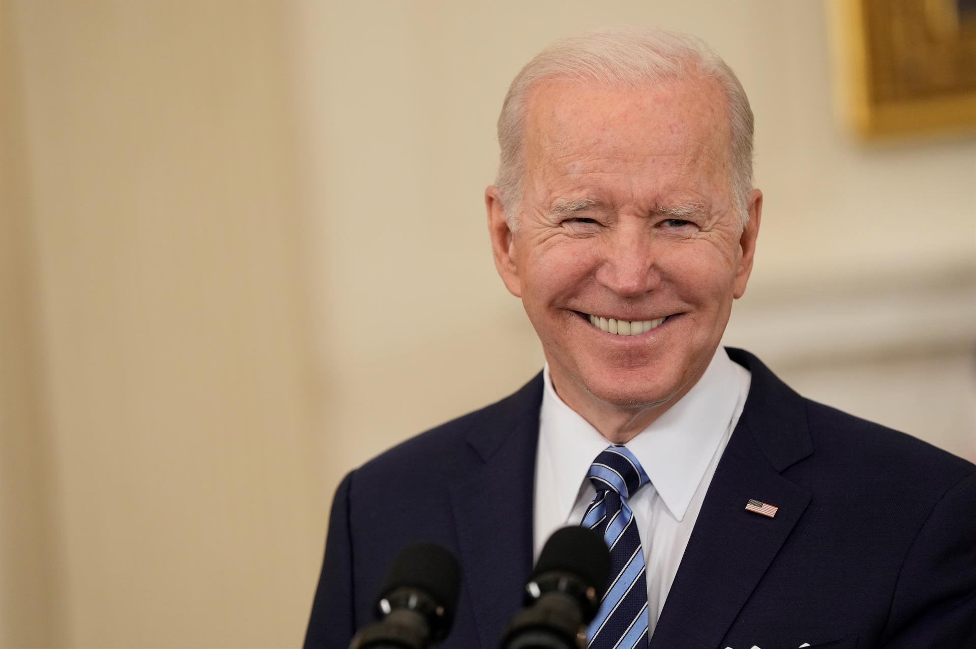 Joe Biden: “El año pasado fue el de mayor creación de empleo en la historia”