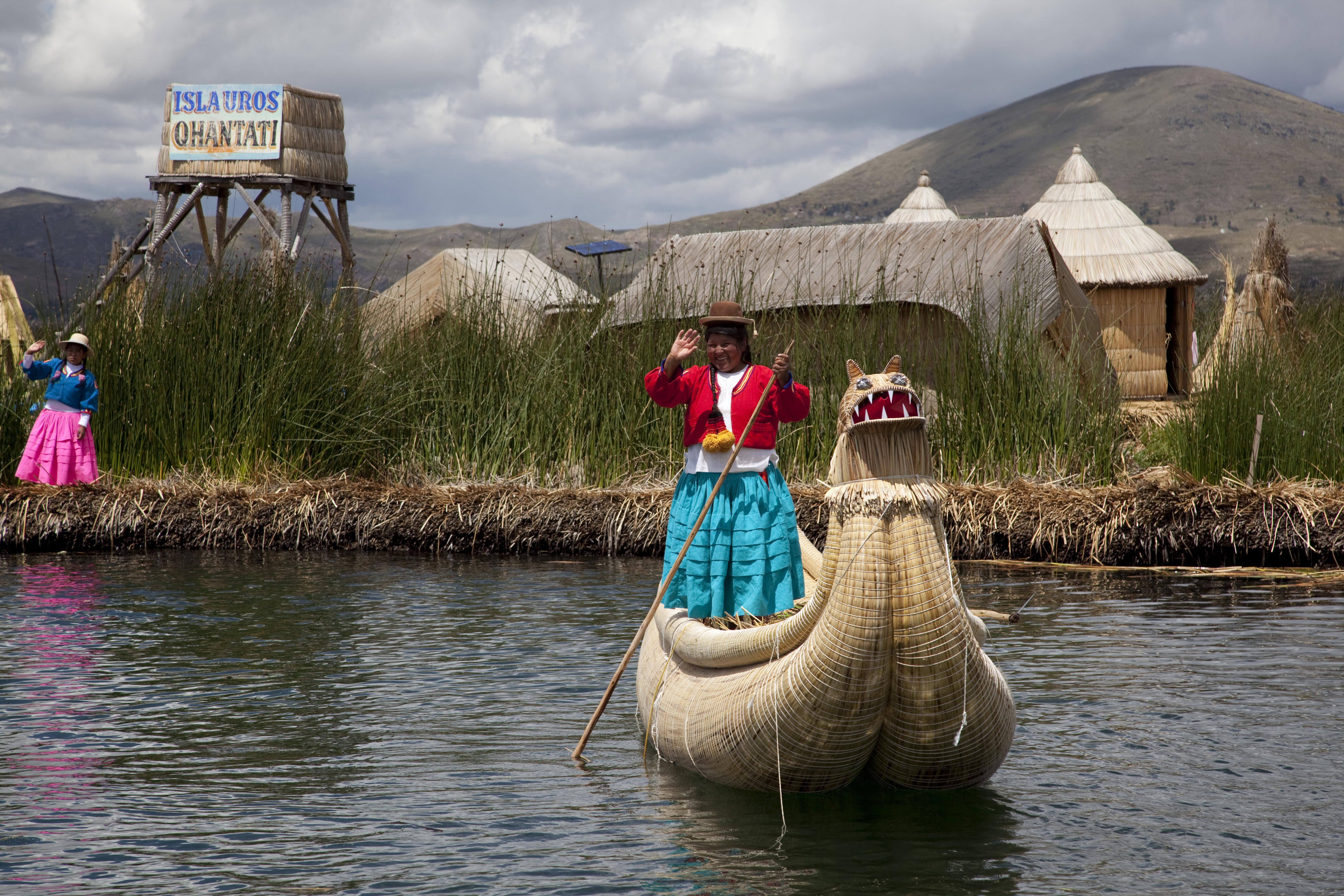 El Titicaca es el lago navegable más alto del mundo.