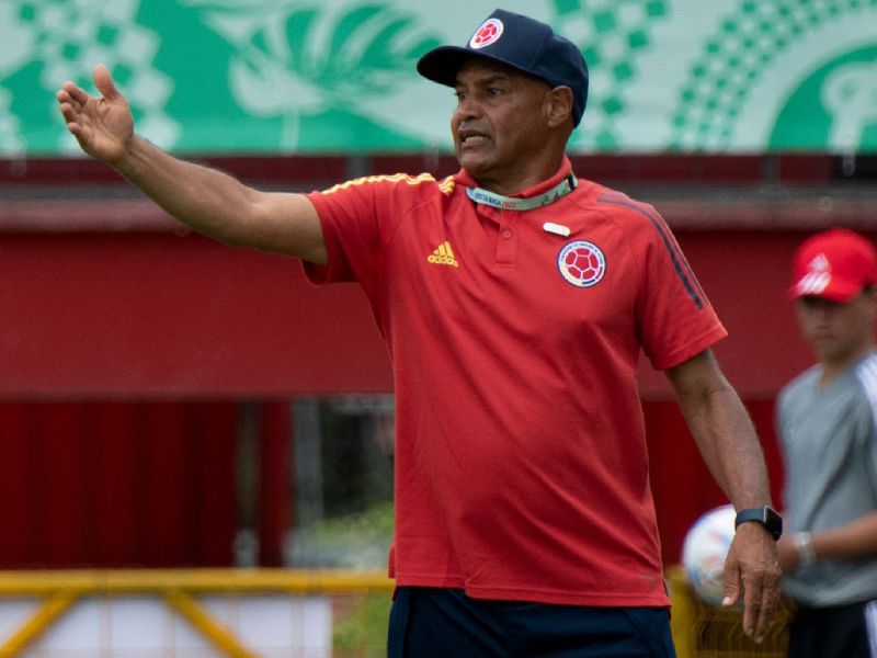 Carlos Paniagua, entrenador de las divisiones menores de la selección de Colombia. 