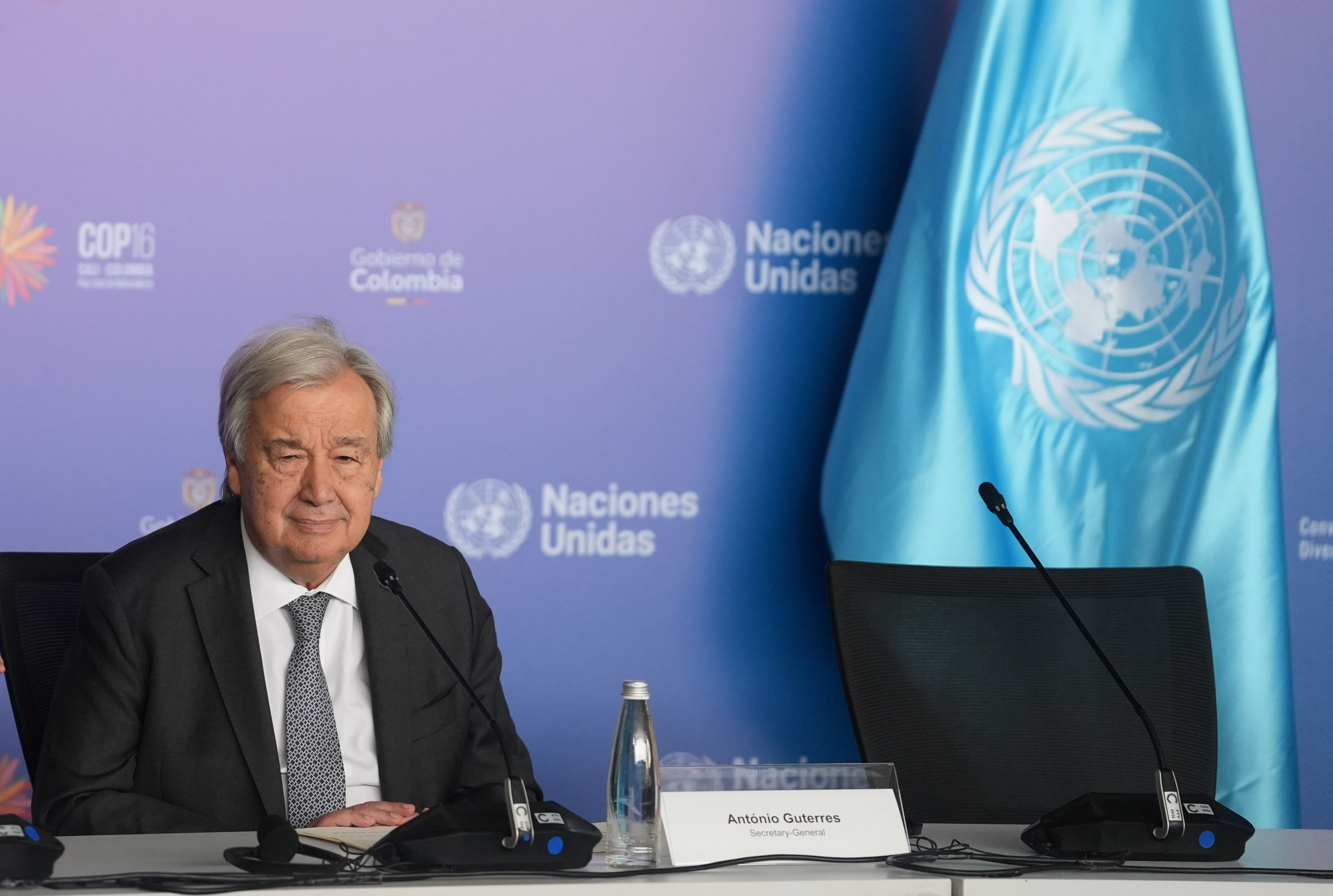 Los temas a priorizar en lo que queda de la COP16, según el Secretario de la ONU