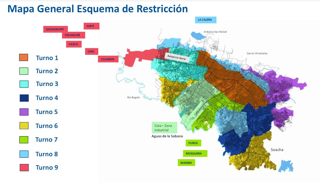Con la dirección de su predio puede saber cuando tendrá el racionamiento