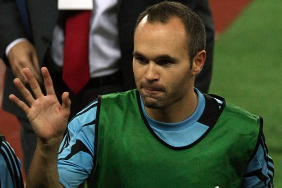 Andrés Iniesta, fuera de las canchas por dos semanas