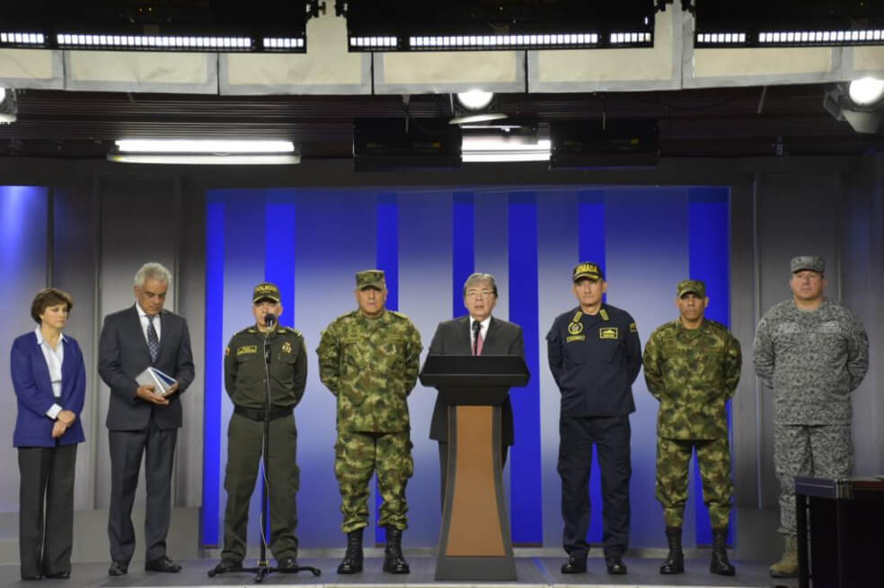 Ministro de Defensa dice que se han recuperado 5.300 hectáreas de parques nacionales