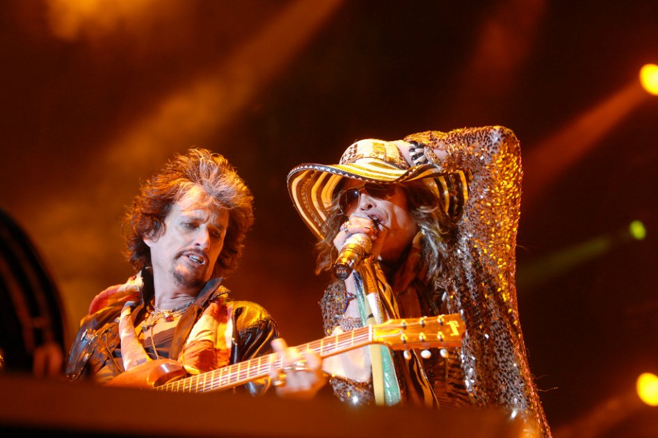 La primera presentación de Aerosmith en Colombia fue en Bogotá, en mayo de 2010. / Archivo