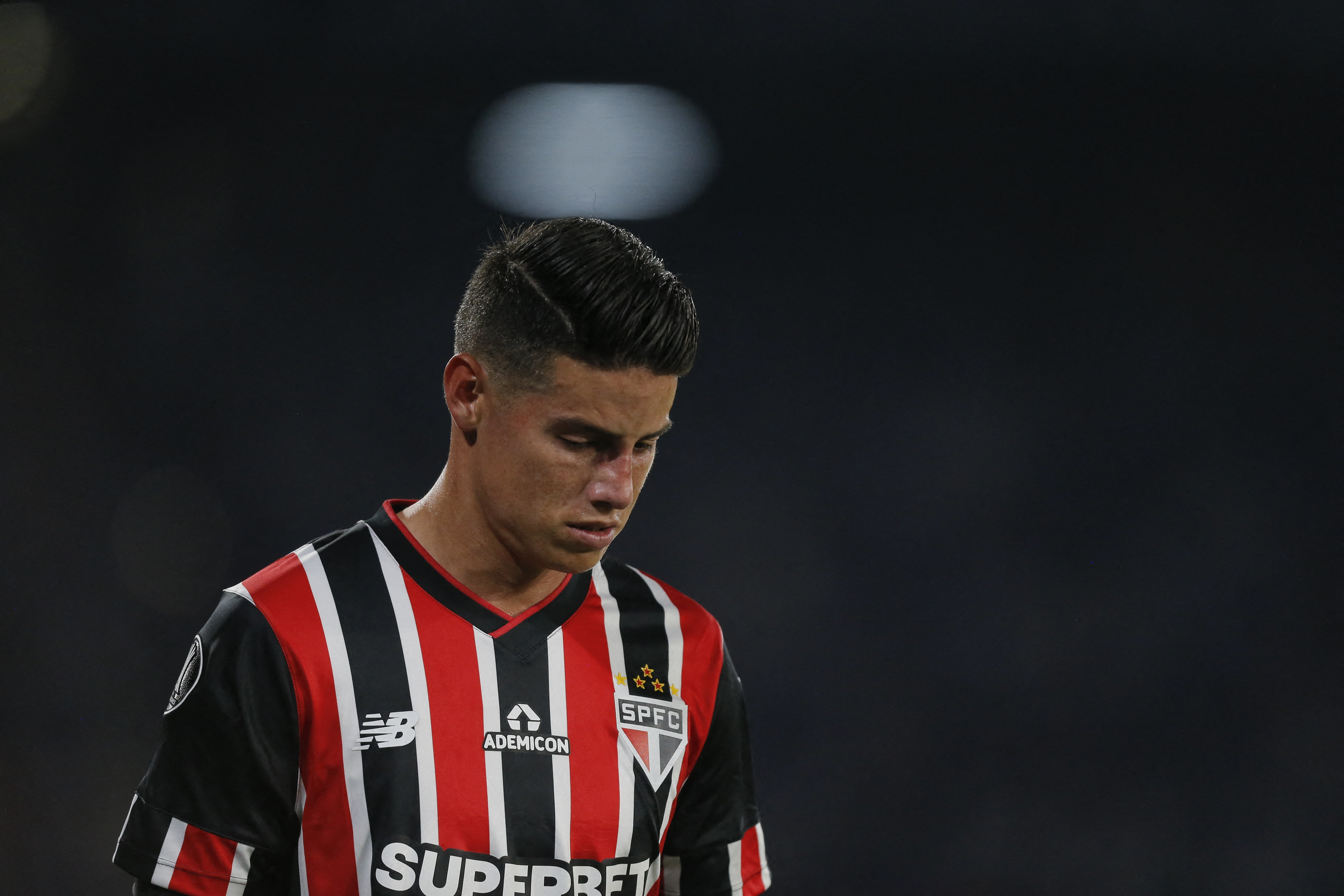 Amargo debut para Sao Paulo y James Rodríguez en la Copa Libertadores