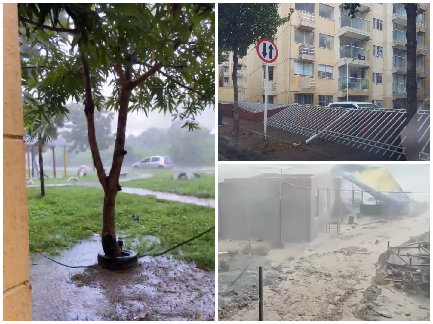 Lluvias y vendaval causaron emergencias en Barranquilla y municipios del Atlántico