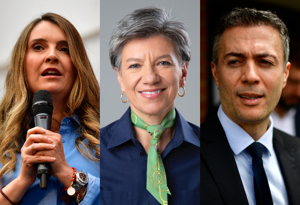 Así reaccionaron candidatos presidenciales a la encuesta Invamer: punteros guardan silencio