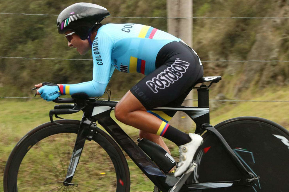 Ana Cristina Sanabria asumió el liderato de la Vuelta a Colombia