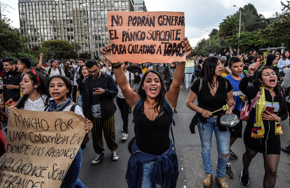 Maduro sobre protestas en Colombia: "Le tocó el turno"