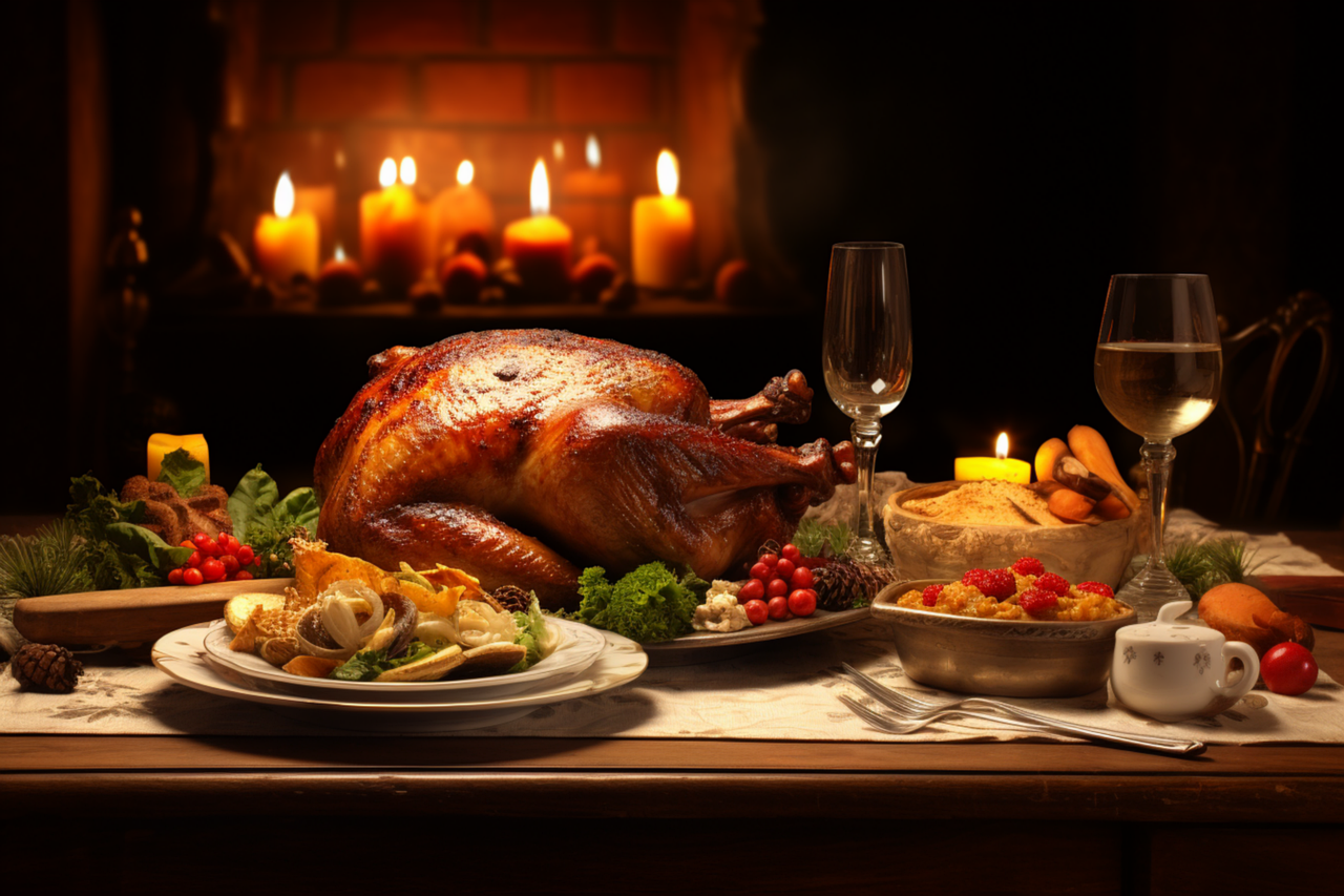 El vino, la bebida ideal para acompañar un exquisito pavo