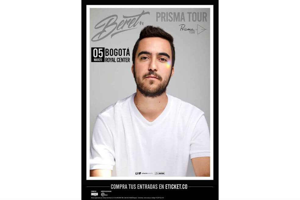 Beret anunció las fechas de su gira «Prisma Tour»