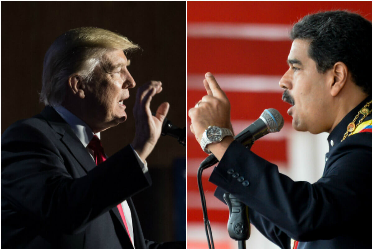 Donald Trump dice que si él ordenara una incursión a Venezuela «sería una invasión»