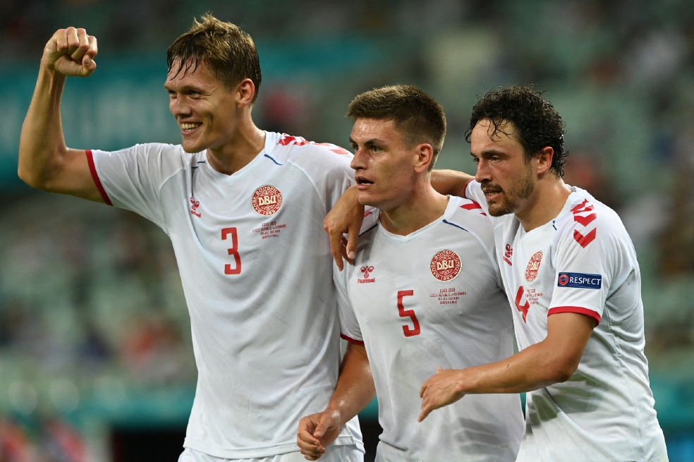 Dinamarca sigue con la moral en alto y clasificó a semifinales de Eurocopa