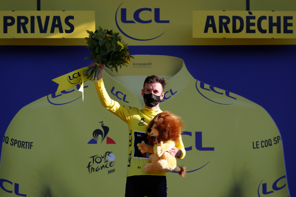 Tour de Francia 2020: Wout van Aert ganó la quinta etapa y Adam Yates es el nuevo líder de la carrera