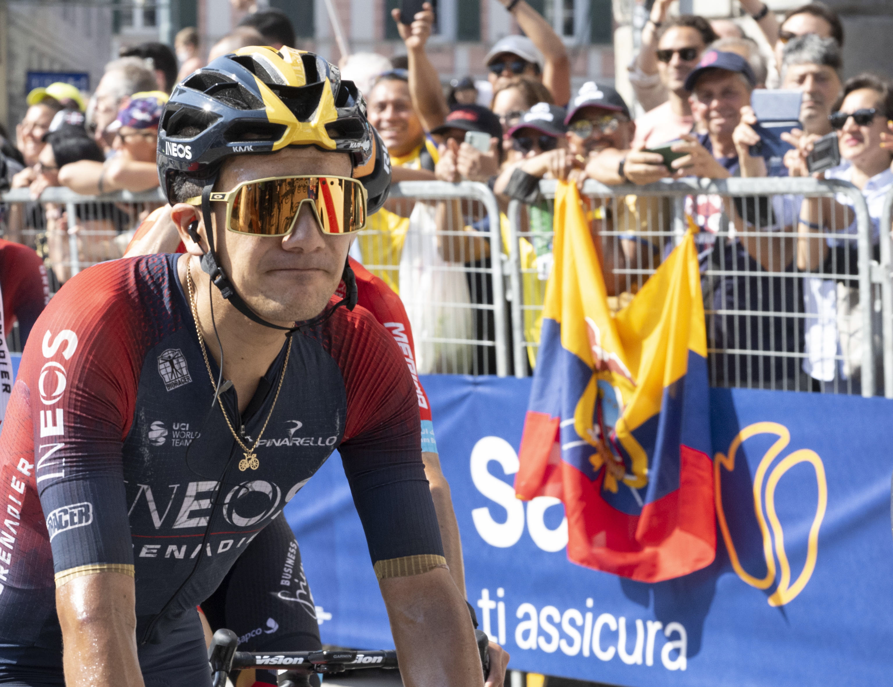 Richard Carapaz asumió el liderato del Giro de Italia 2022