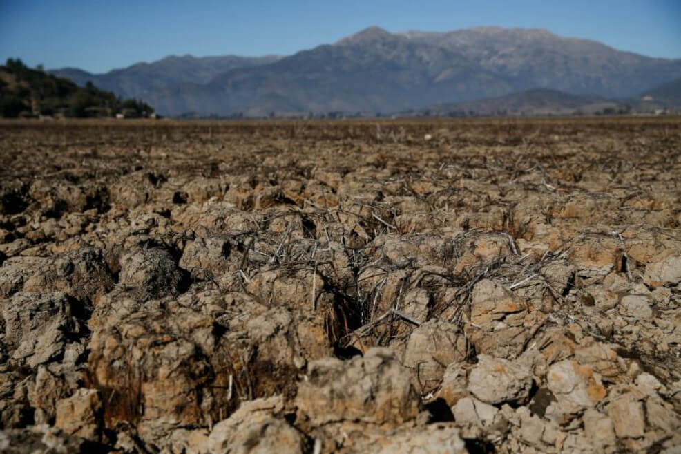 La laguna de más de mil hectáreas que el cambio climático secó en Chile