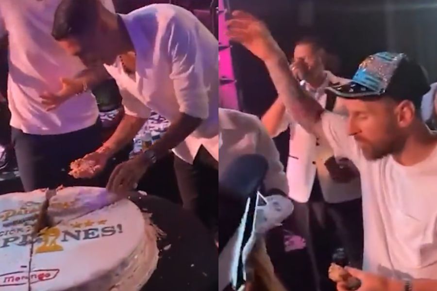 Videos: la ostentosa fiesta organizada por Messi con la selección de Argentina