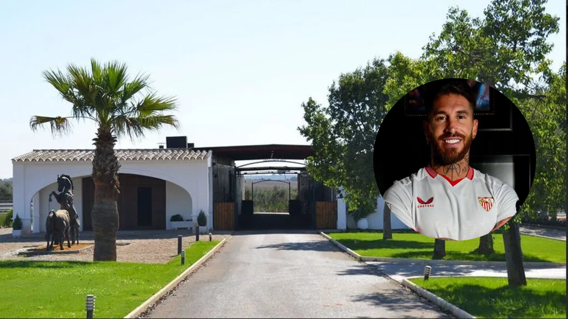 Robaron casa de Sergio Ramos mientras jugaba un partido; sus hijos estaban adentro
