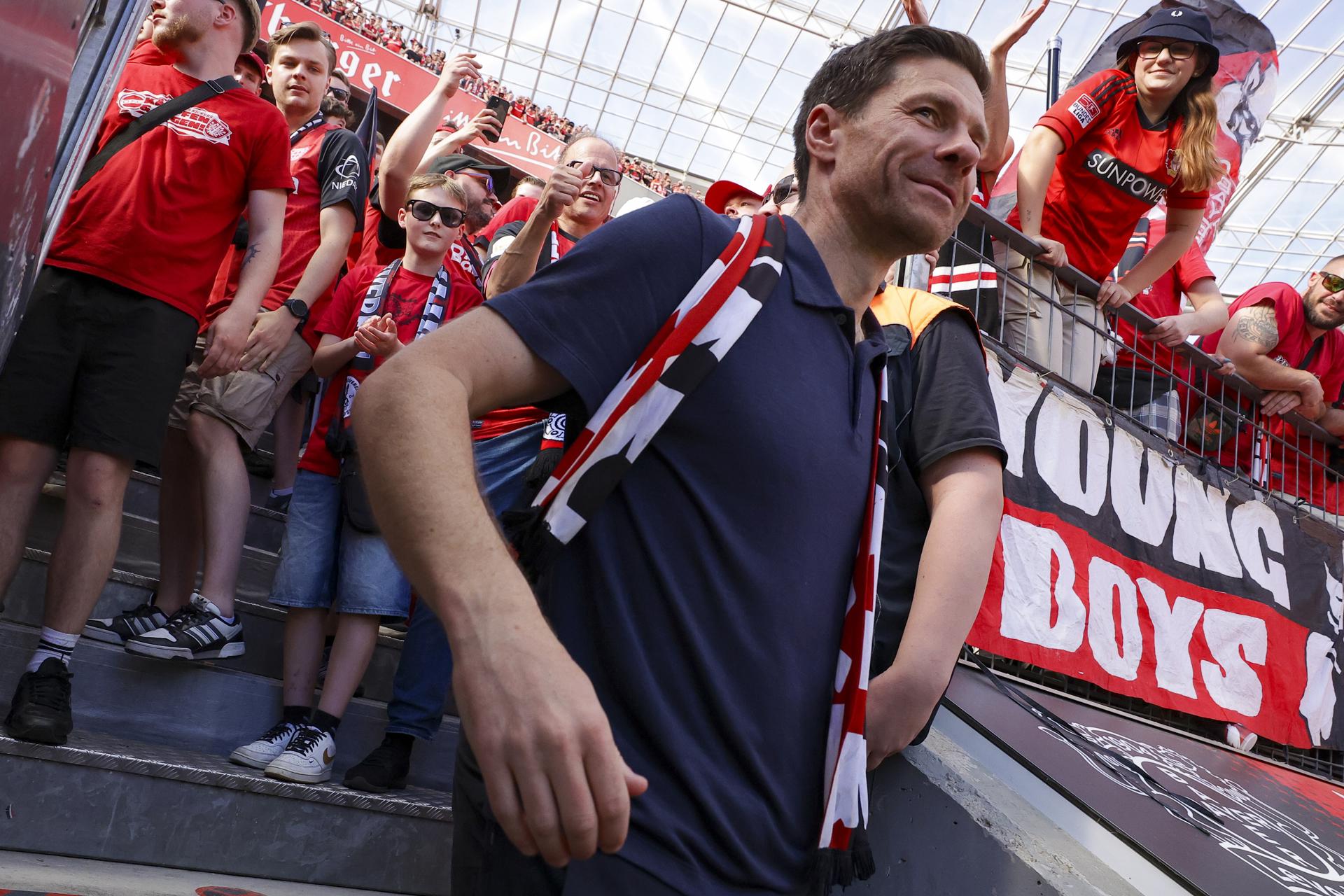 Xabi Alonso se despidió de la afición de Bayer Leverkusen, ¿llegará a Real Madrid?