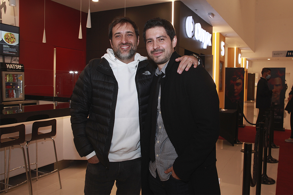 Andrés Suárez y Jorge Vargas. Película Doctor Strange en el Multiverso de la Locura