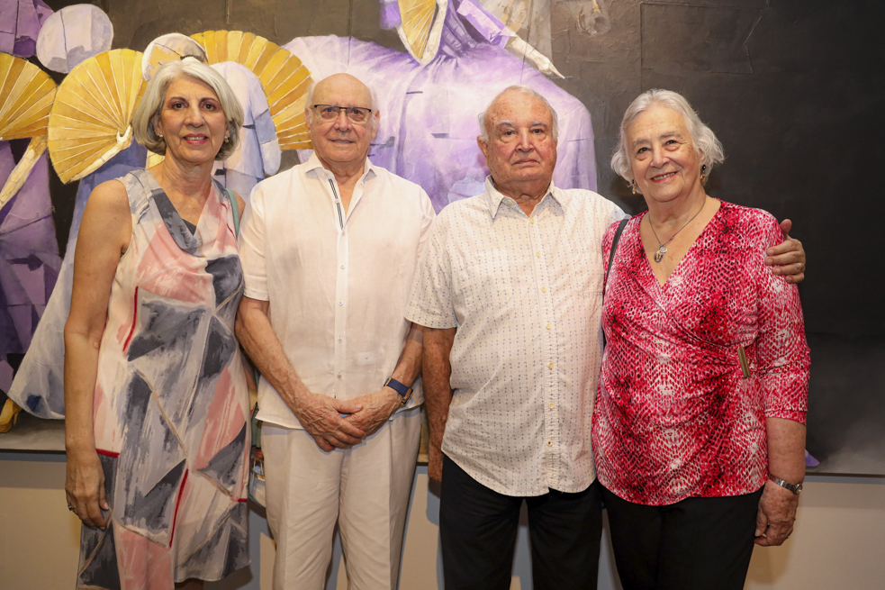 Sonia Gedeon , Humberto Rodriguez, Antonio Pretel y Carmen de Pretel