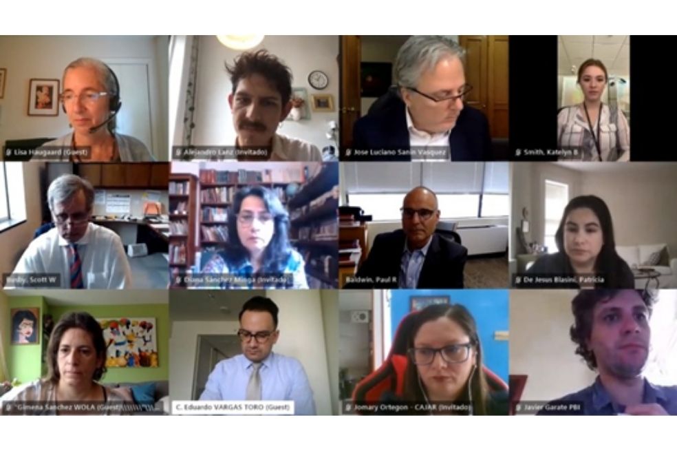 Varias organizaciones de derechos humanos se reunieron con funcionarios del Departamento de Estado para hablar de las protestas en Colombia.
