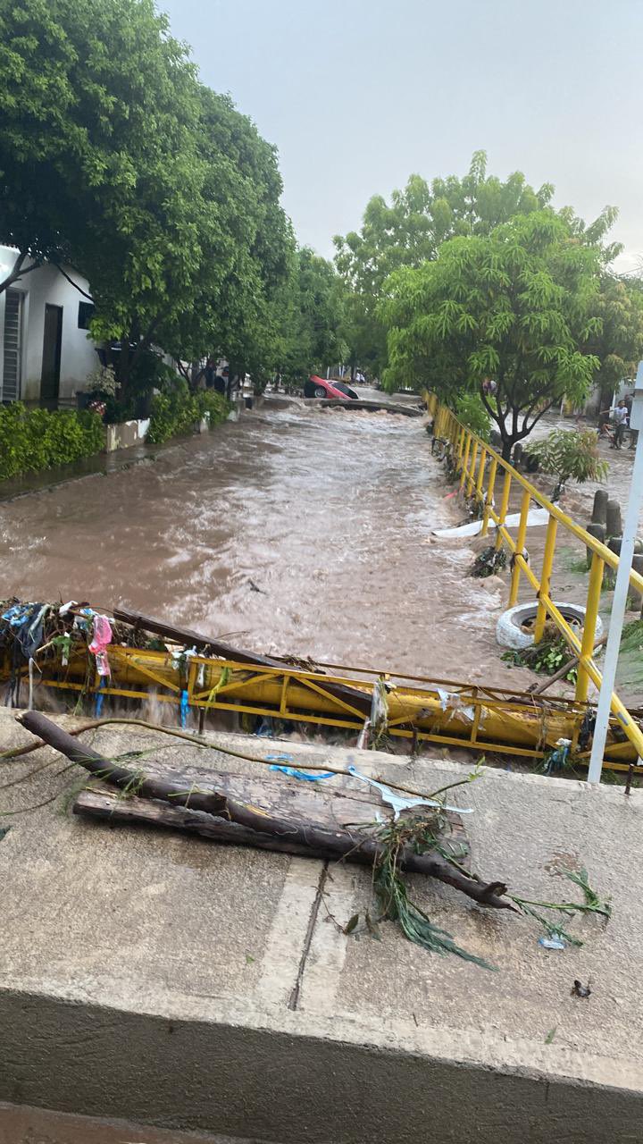 Fuertes lluvias en Bosconia dejan un niño muerto y 4.500 familias damnificadas