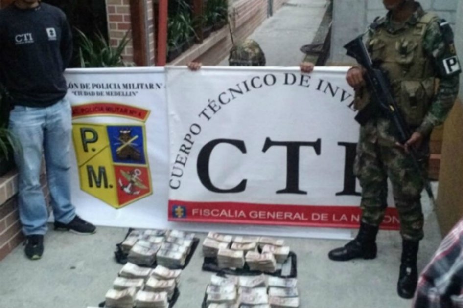 Incautan 745 millones de pesos del ‘Clan Úsuga’