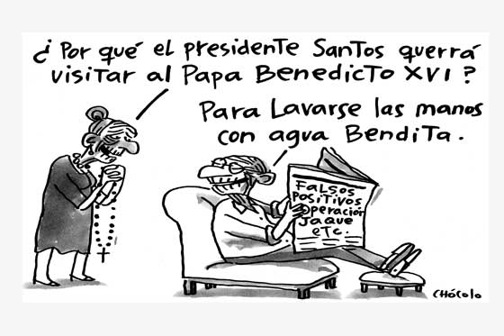 Santos y Benedicto XVI
