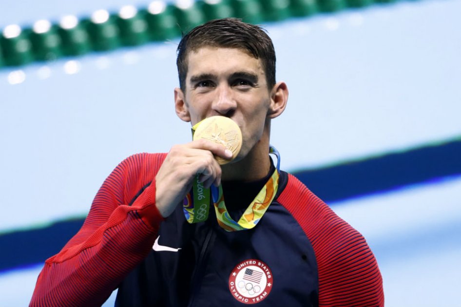 Michael Phelps nadador estadounidense. Foto: AFP