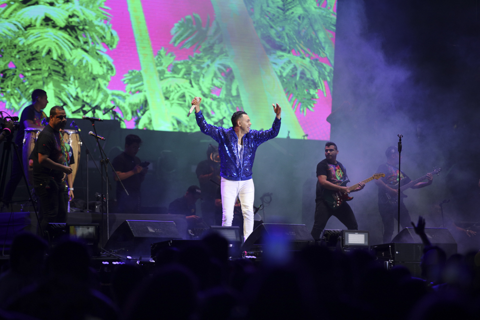 Cantantes de talla nacional e internacional se presentaron en el Estadio Romelio Martínez, en el concierto más importante del Carnaval de Barranquilla.
