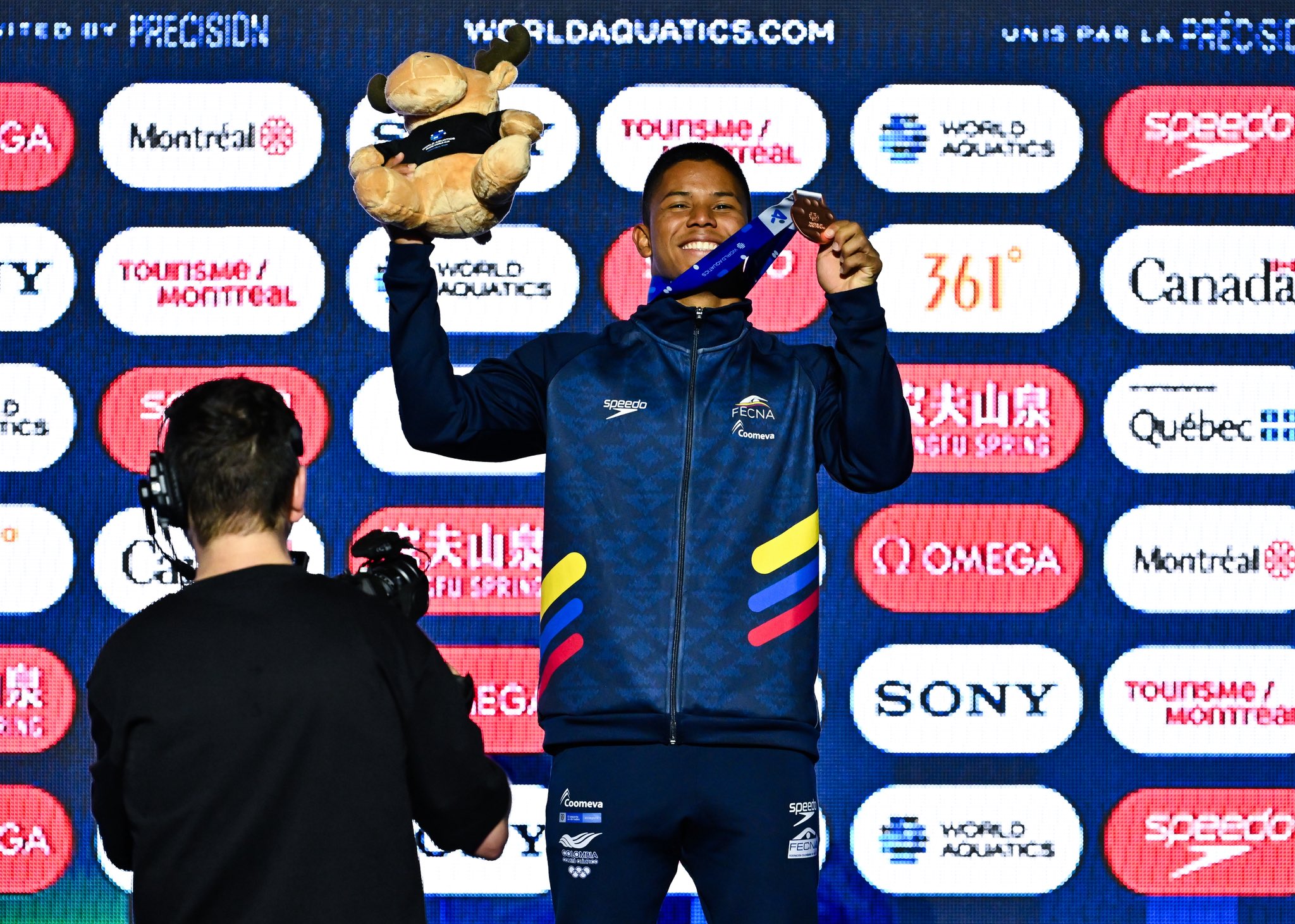 Felipe Uribe ganó el bronce en el trampolín de tres metros en la Copa del Mundo Canadá 2026