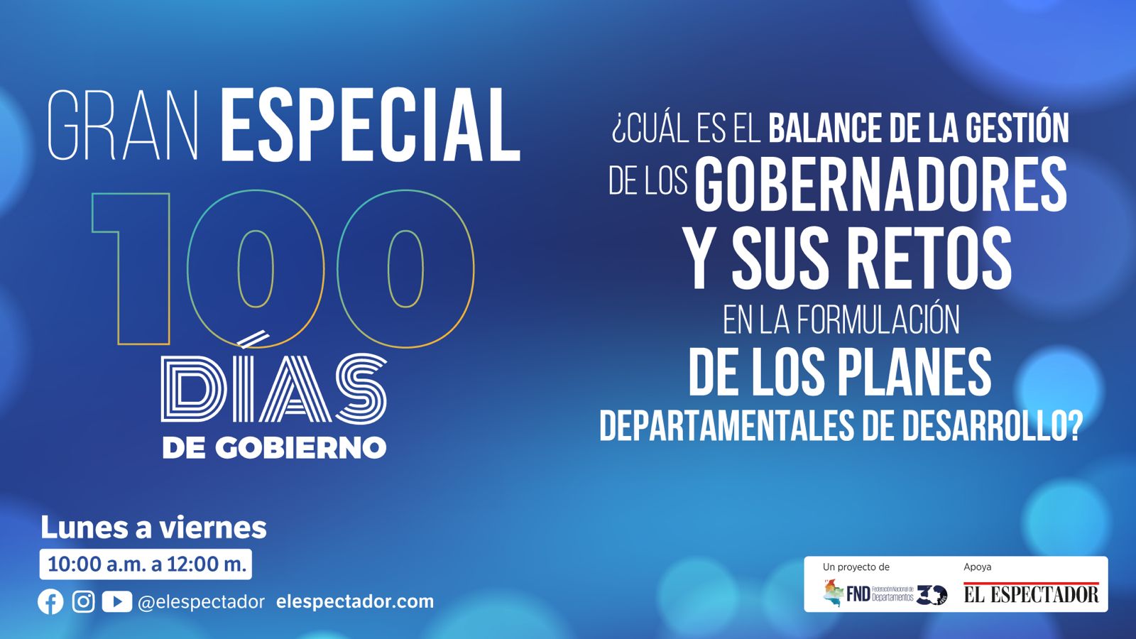 Gran Semana de las Regiones – Especial 100 días
