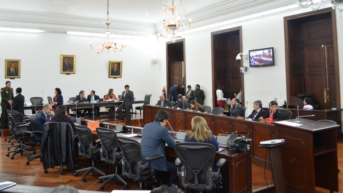 Así quedó la Comisión Primera del Senado