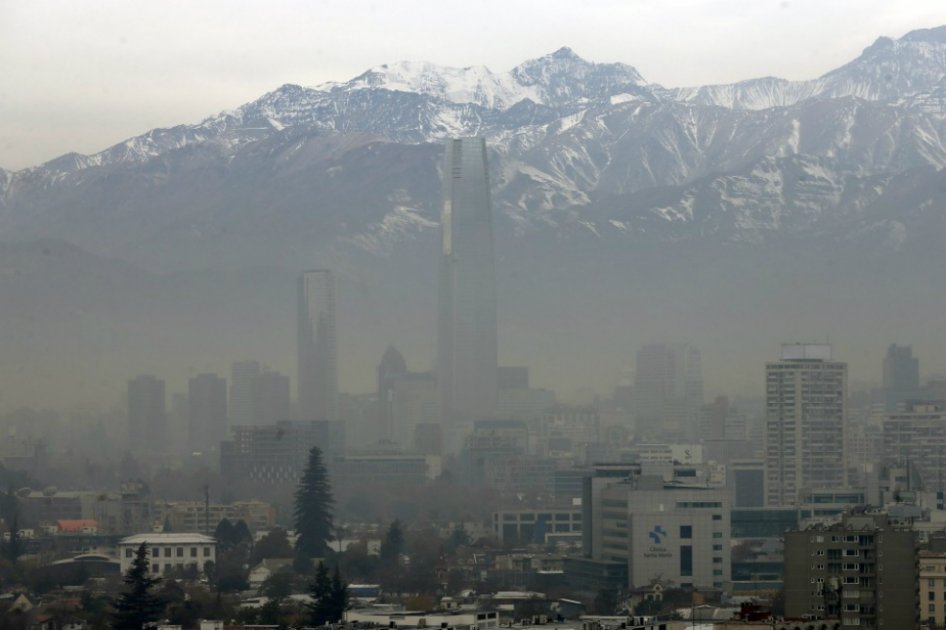 Decretan nueva preemergencia ambiental en Santiago de Chile por calidad del aire