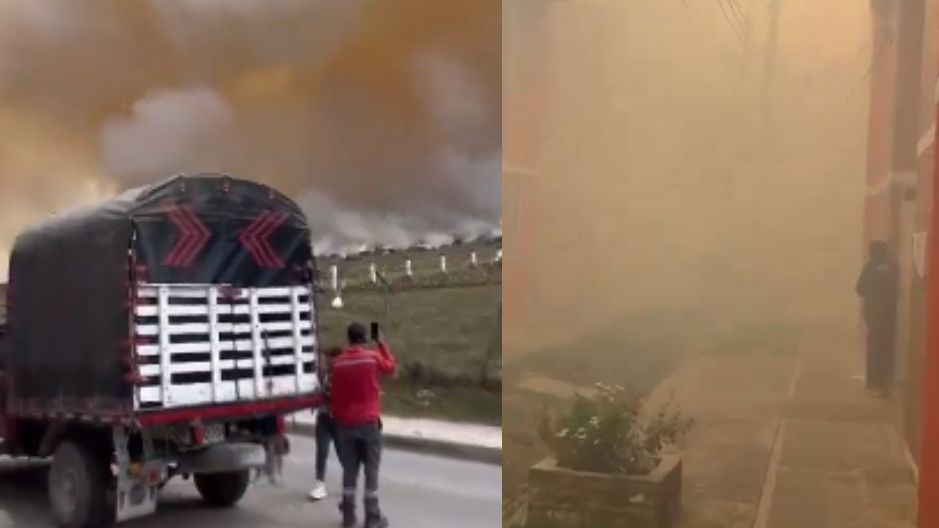 “No se puede respirar bien”: habitantes de Bosa por incendio en parque Gibraltar