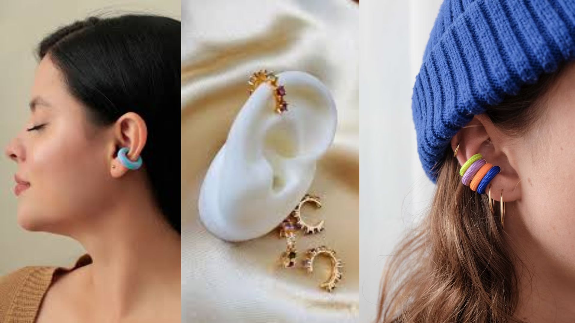 Earcuffs: qué son y cómo usarlos para darle color a tus outfits con este accesorio