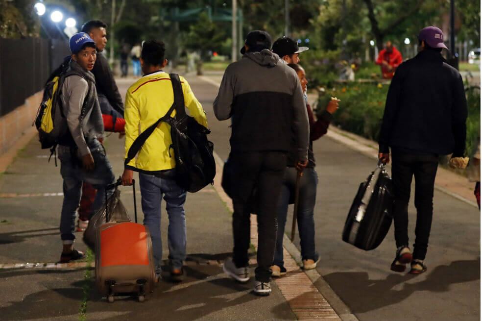 Terminal El Salitre, puerta de la esperanza de los venezolanos en Bogotá
