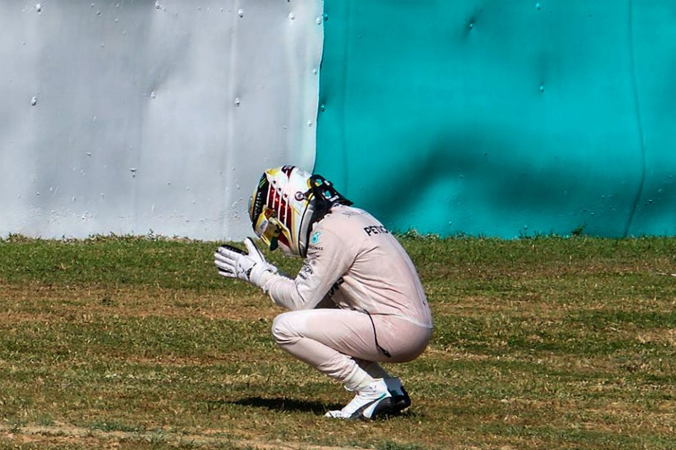 Lewis Hamilton, piloto de Mercedes. Foto: AFP
