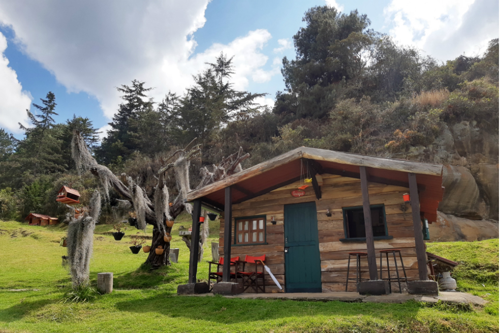 Finca Petroglifos Pajarito, en GuascaMaría Alejandra Castaño C.(LEA TAMBIÉN:Celebre el amor viajando: destinos para disfrutar en pareja)