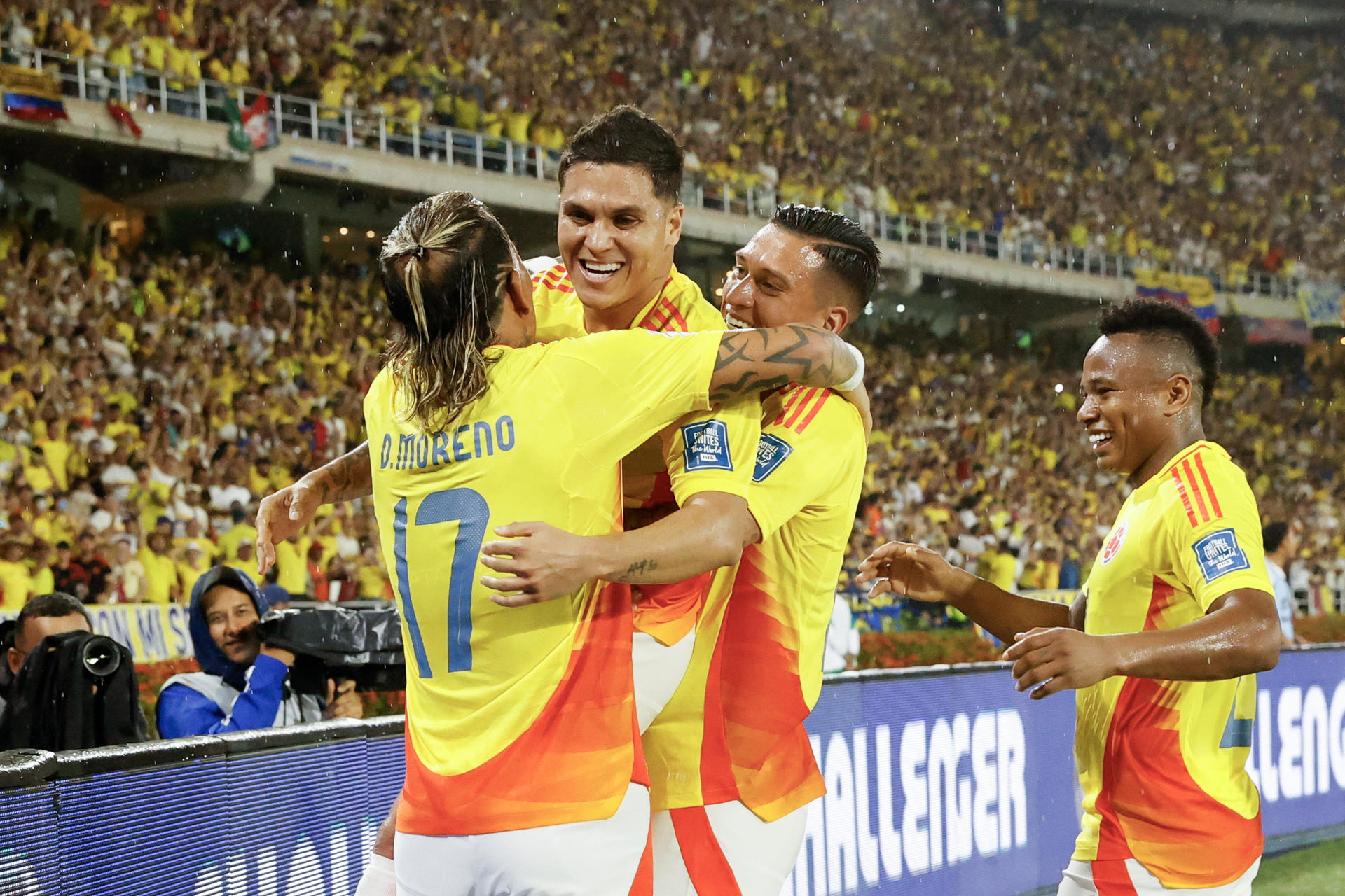 Así quedó la tabla de las Eliminatorias tras la clasificación de Colombia