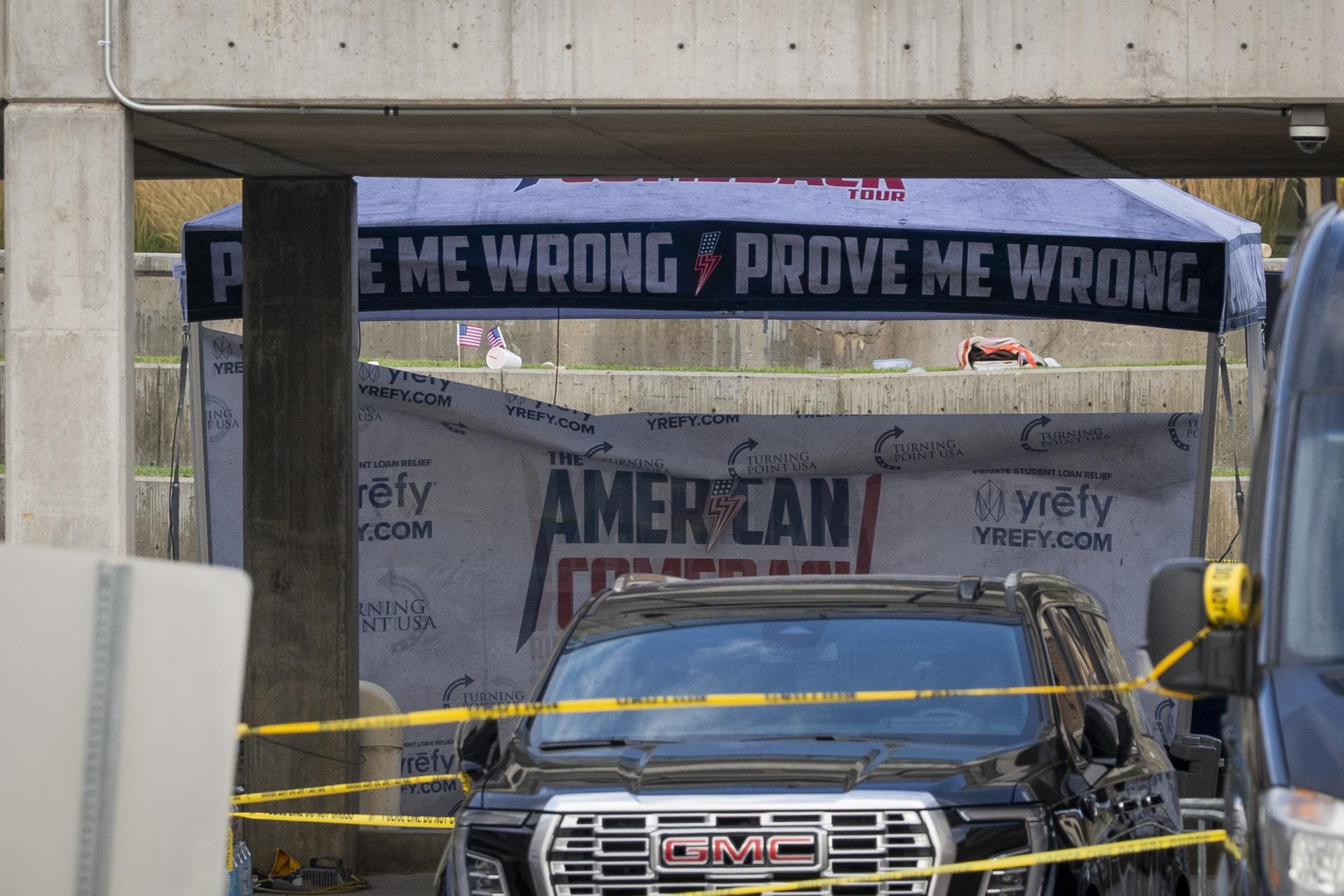 Buscan en EE. UU. al atacante de Charlie Kirk, aliado de Trump, esto se sabe
