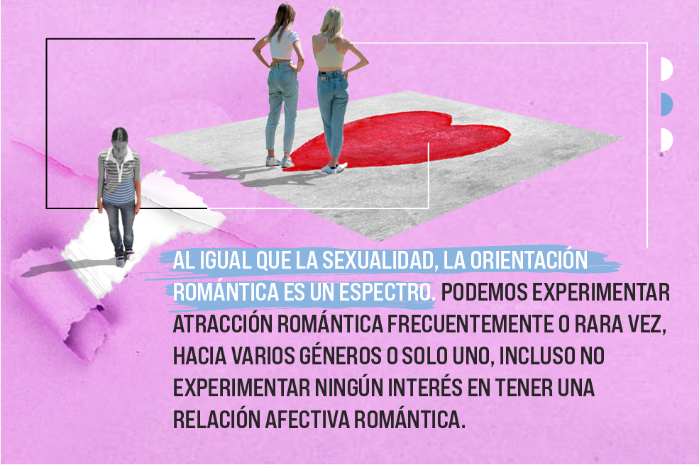 Es común cuando hablamos sobre diversidad entender la orientación sexual como la categoría que describe hacia qué género o géneros se siente atracción. Pero, la realidad es que para muchas personas la atracción sexual y romántica no siempre corresponden a la misma etiqueta.