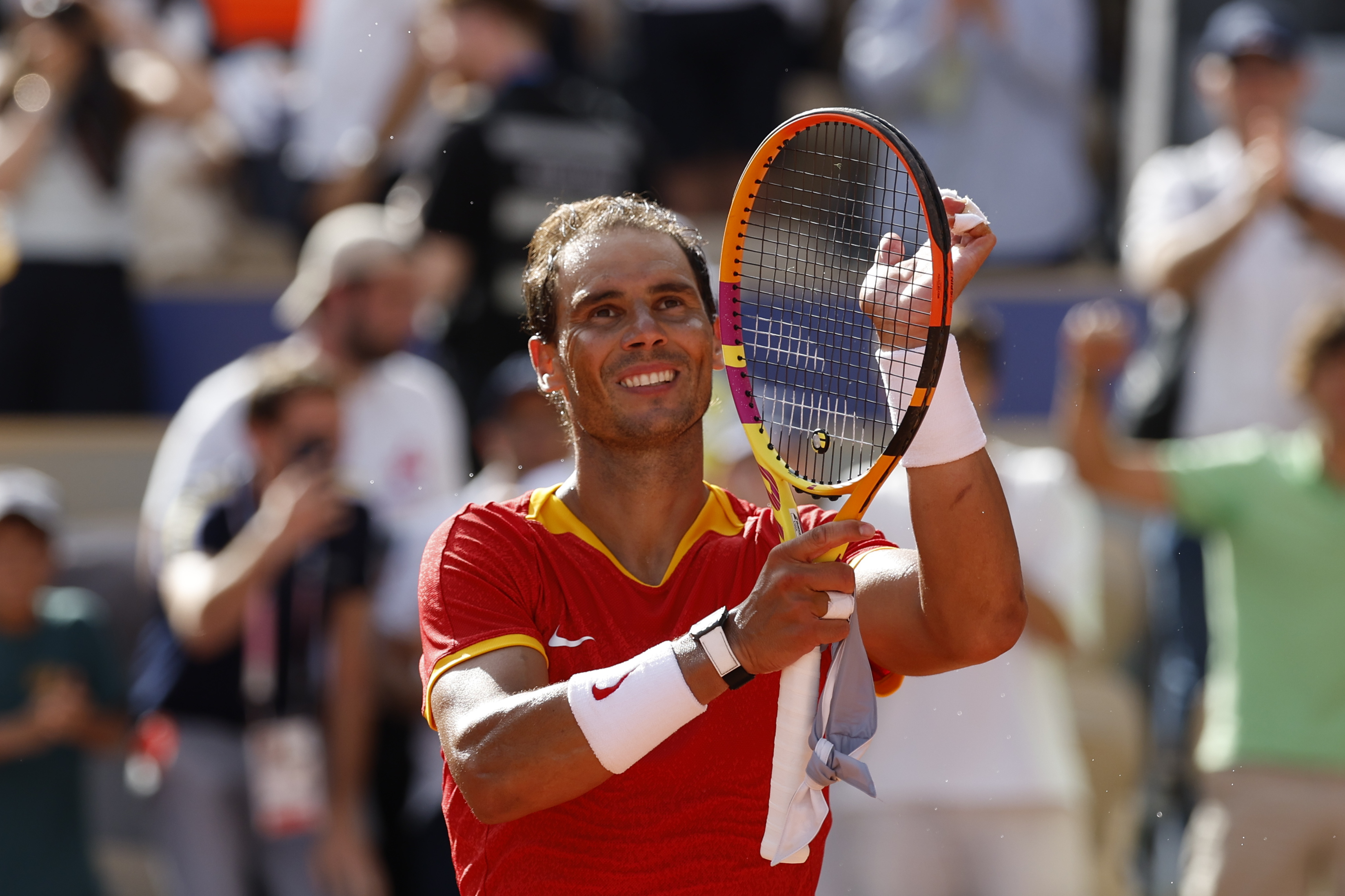 Nadal se despidió de Roland Garros en los Olímpicos, tras perder con Djokovic