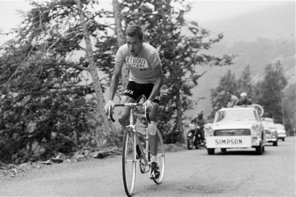 Tom Simpson, el ciclista que murió en el Mont Ventoux