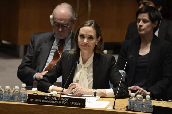 Angelina Jolie presente en la ONU