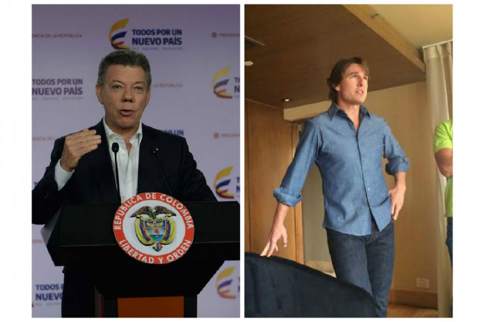 Polémica reunión entre el presidente Santos y Tom Cruise fue cancelada