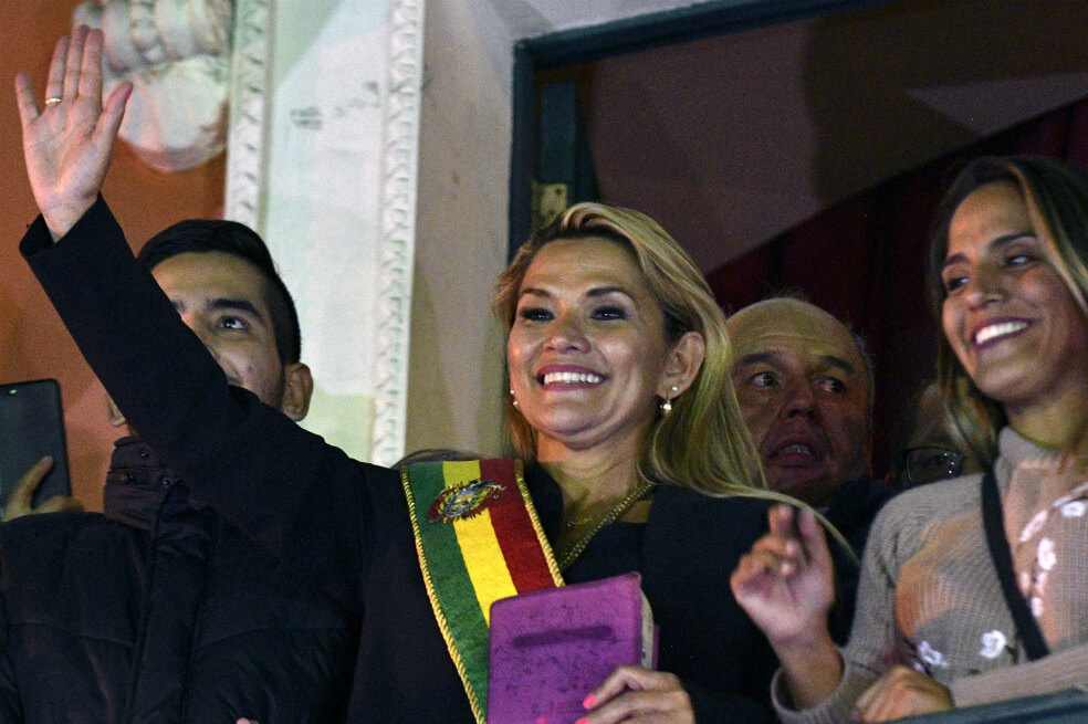 Después de Bolsonaro y Cabello, Presidenta de Bolivia anuncia que tiene COVID-19